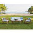 ROSSIO - ICOO Teak Outdoor Converation Set for 5 Person