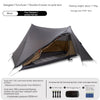 Double-Sided Silicon-Coated Pyramid Tent