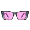 Karmelle - Square Retro Oversize Thick Frame Fashion Women Cat Eye Sunglasses