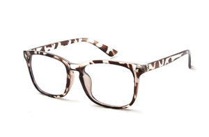 Venezia | Classic Rectangle Horn Rimmed Blue Light Blocker Glasses