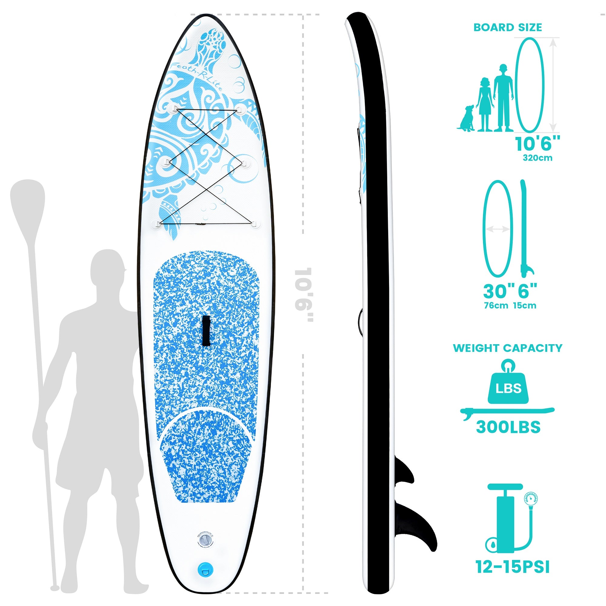 Planche à pagaie debout 10'6