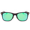 DUGALD | Classic Horn Rimmed Rectangle Fashion Sunglasses