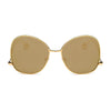 Eugene - Women's Trendy Oversized Pantone Lens Sunglasses