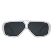 Skyhaven - Oversize Square Retro Double Bridge Vintage Fashion Sunglasses