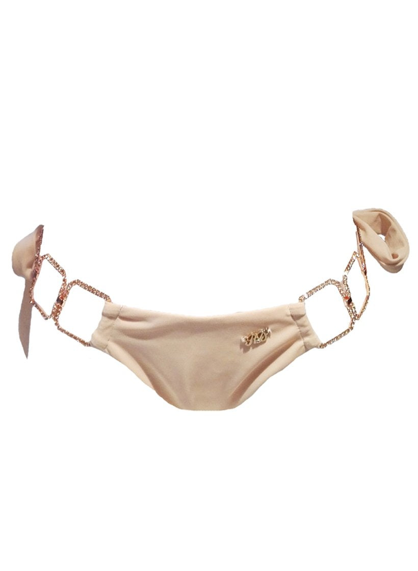 Tessa Tie Side Bottom - Nude