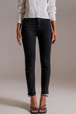 Jean skinny basique en noir