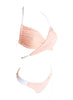 Niké Wrap Top & Classic Bottom - Powder Pink