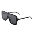 Wildwind - Square Fashion Flat Top Oversize Retro Sunglasses