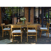 ROSSIO - ICOO 9 Pieces Teak Extendable Patio Dining Set