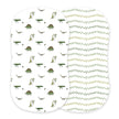 Dino Days and Dino Feet Cotton Changing Pad Cover/Bassinet Sheets