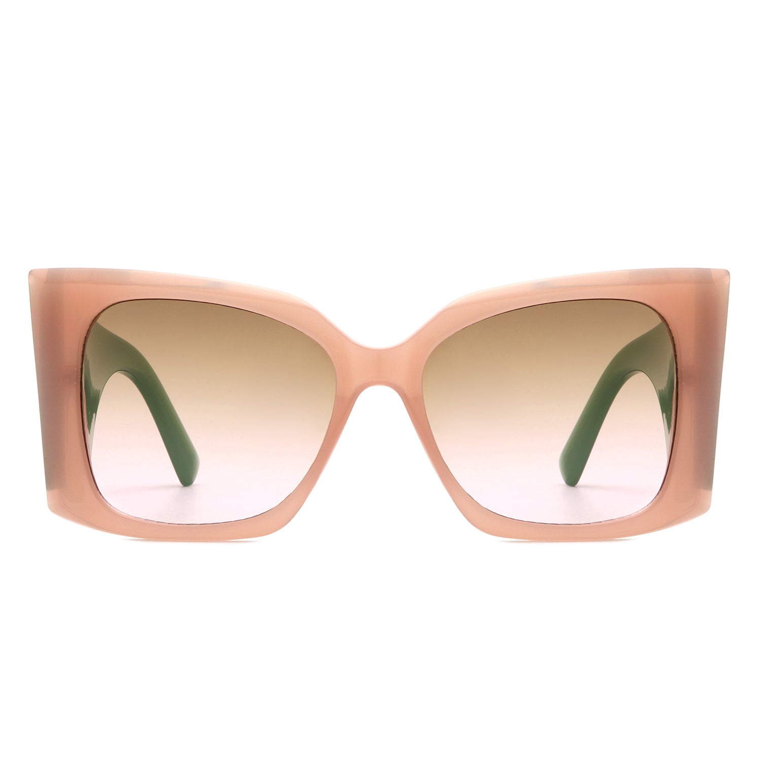 Skydusts - Oversize Square Chunky Fashion Large Women Sunglasses