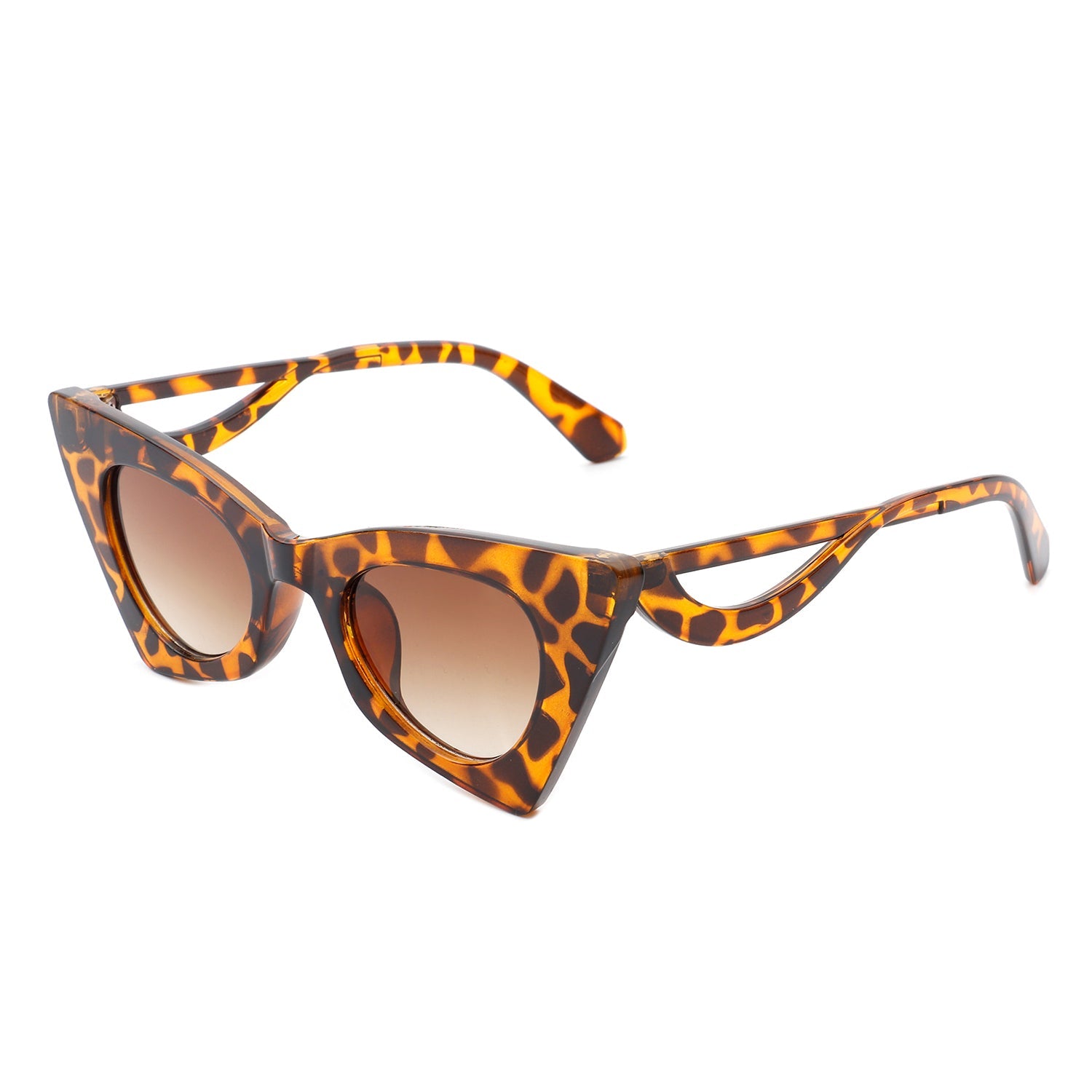 Luminea - Women Retro High Pointed Vintage Fashion Cat Eye Sunglasses