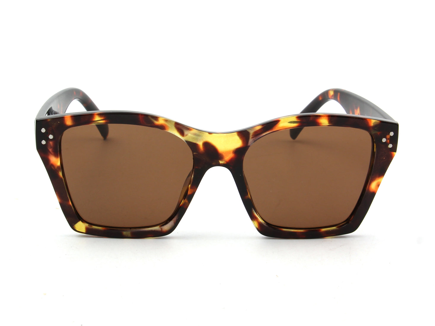 Demopolis | Women Square Retro Cat Eye Fashion Sunglasses