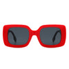 Jadestone - Square Retro Flat Top Fashion Sunglasses