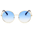 HERMISTON - Classic Circle Tinted Fashion Round Sunglasses