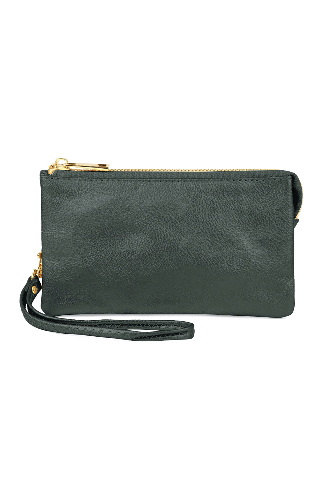 005 - Leather Wallet With Detachable Wristlet