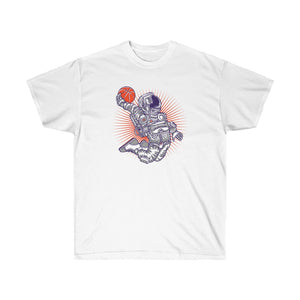 Basketball Astronaut Graphic T-Shirt