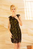 Robe mi-longue Lace Me All Over