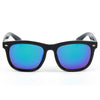 GIRONA | Classic Horned Rim Mirrored Lens Sunglasses