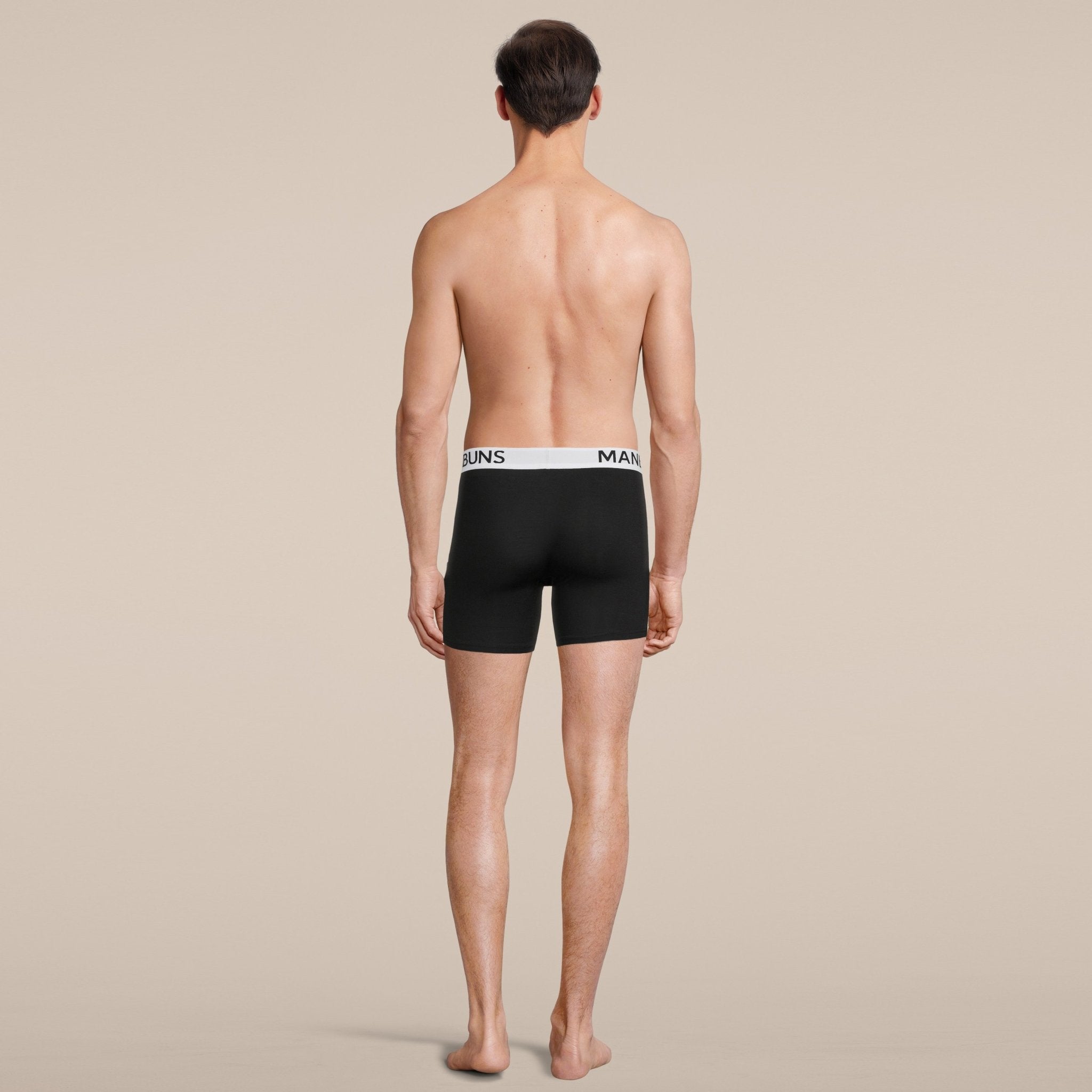 Boxer noir classique pour hommes