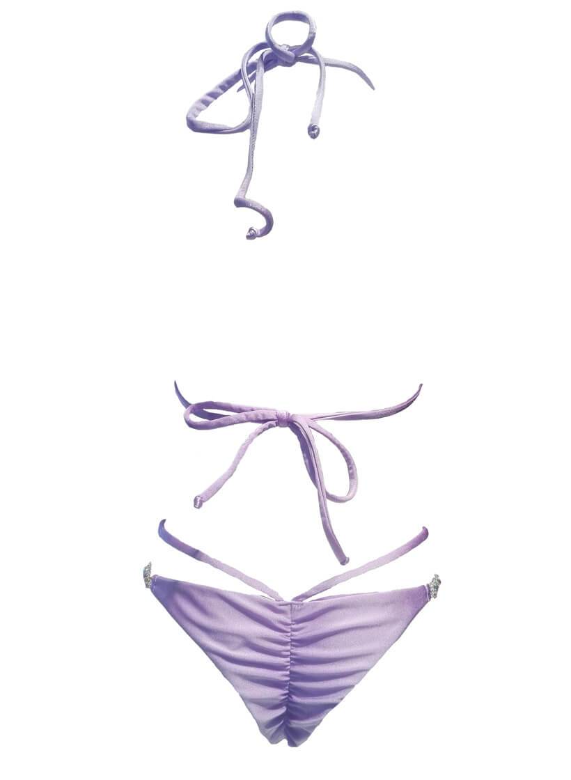 Shanel Triangle Top & Tango Bottom - Purple