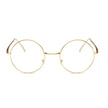 ABERDEEN | Round Clear Lens Metal Fashion Glasses Sunglasses Circle Eyewear