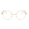 ABERDEEN | Round Clear Lens Metal Fashion Glasses Sunglasses Circle Eyewear