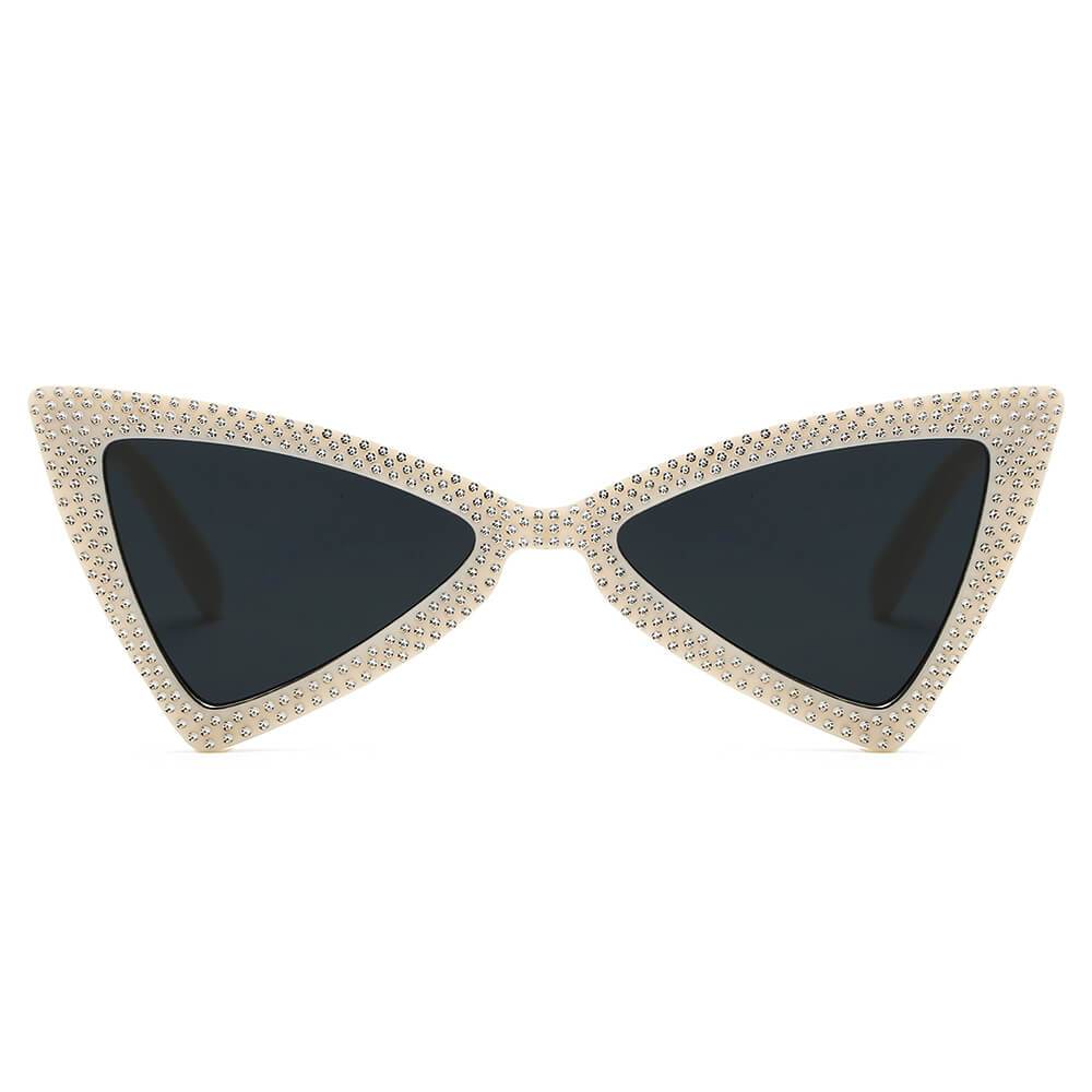 CANBERRA | Women Retro Vintage Extreme Cat Eye Sunglasses