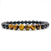 Grove - Tiger Eye & Ebony Blackwood Mala Beaded Bracelet