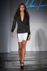 Blazer noir pour femme