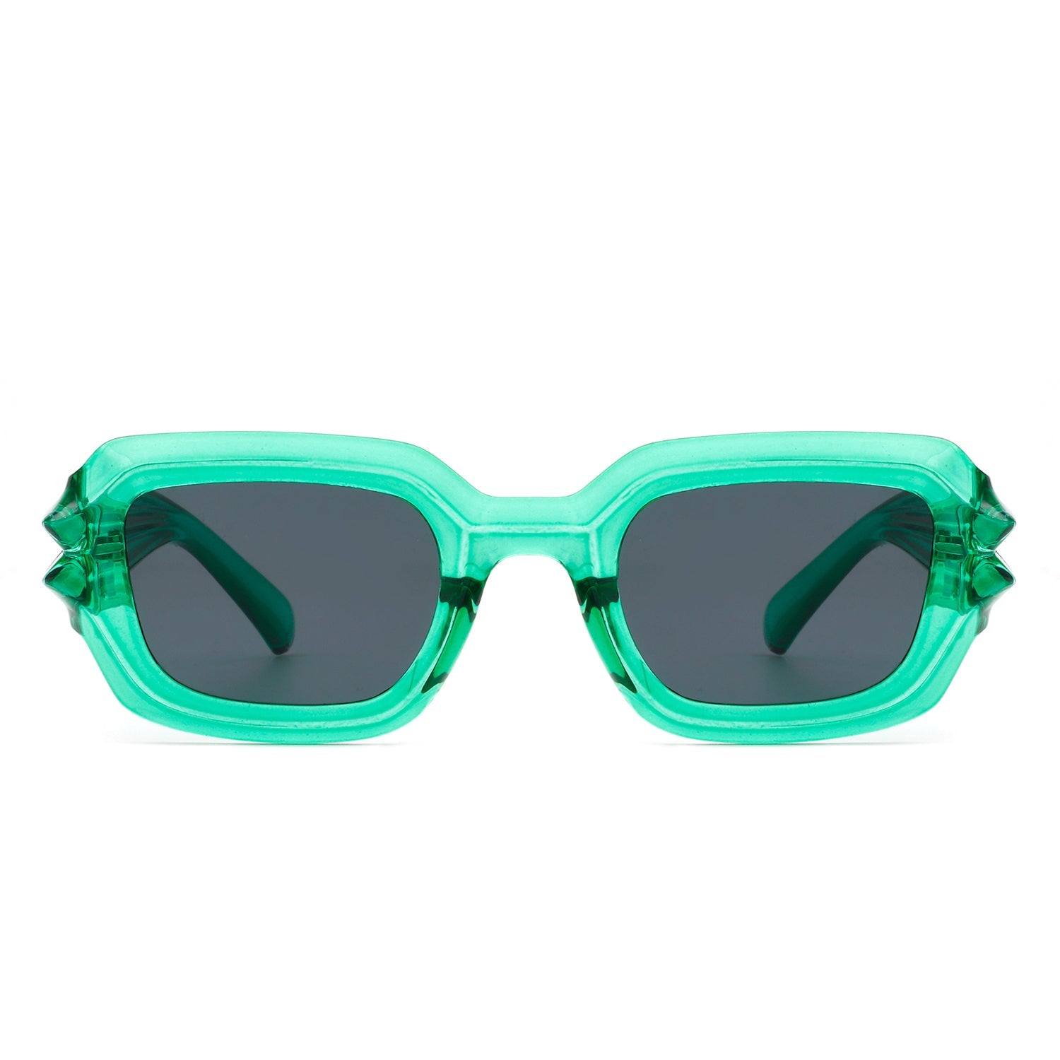 Prismite - Square Geometric Retro Irregular Thick Frame Fashion Sunglasses