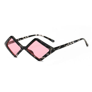 ARVADA | Women Modern Fashion Geometric Diamond Shape Sunglasses