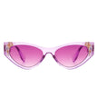 Phoenixx - Women Fashion Retro Cat Eye Sunglasses