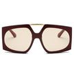 ESSEN | Women Vogue Fashion Square Oversize Sunglasses