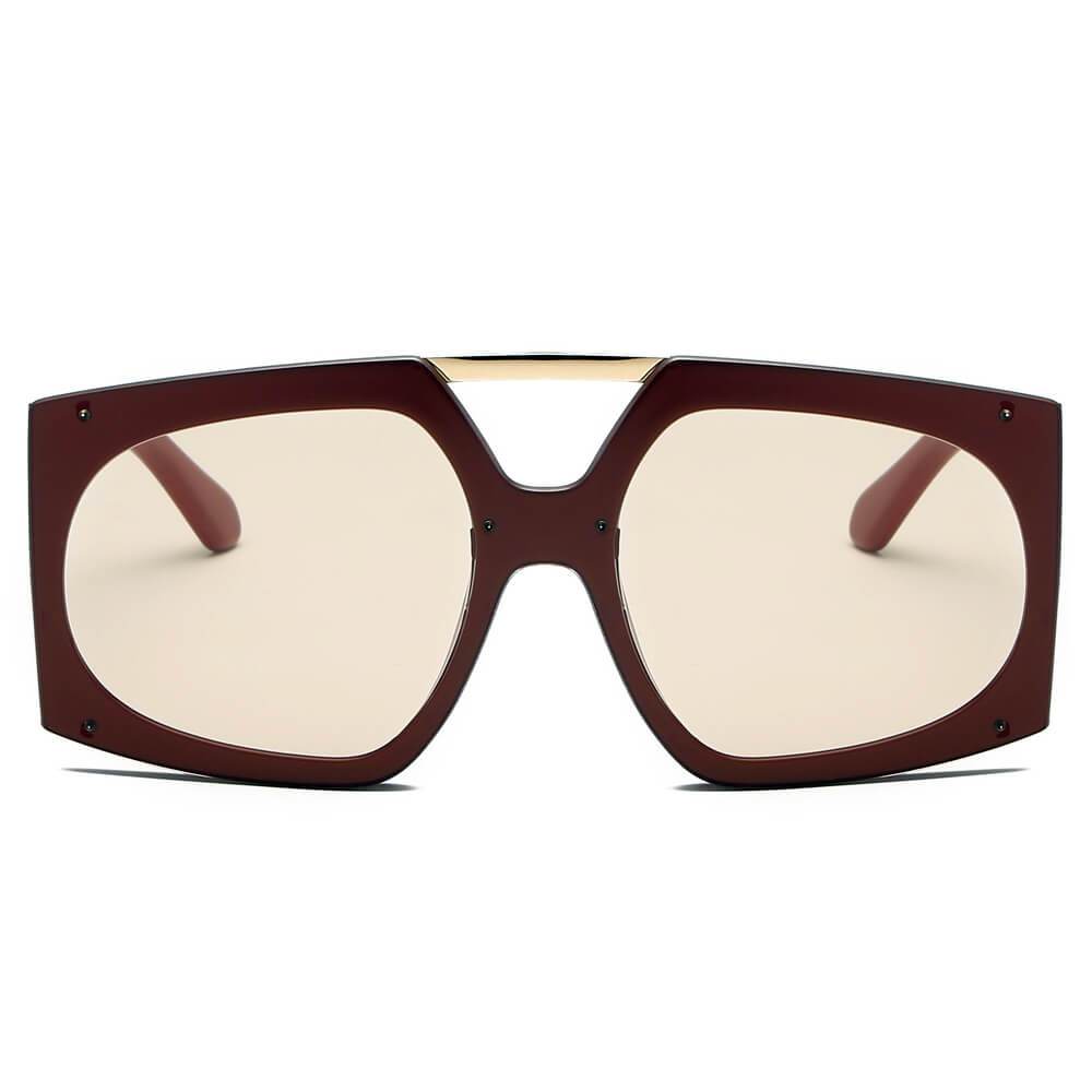 ESSEN | Women Vogue Fashion Square Oversize Sunglasses