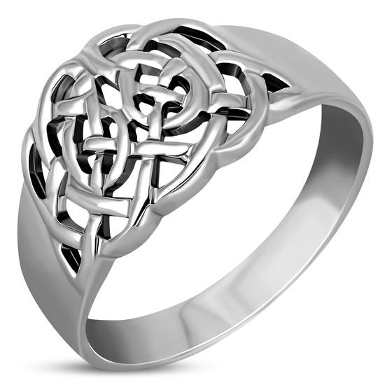 Plain 925 Sterling Silver Celtic Ring