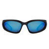 Starfall - Sporty Rectangle Oval Y2K Wrap Around Unisex Fashion Sunglasses