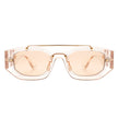 Xanadusk- Geometric Retro Irregular Brow-Bar Square Fashion Sunglasses