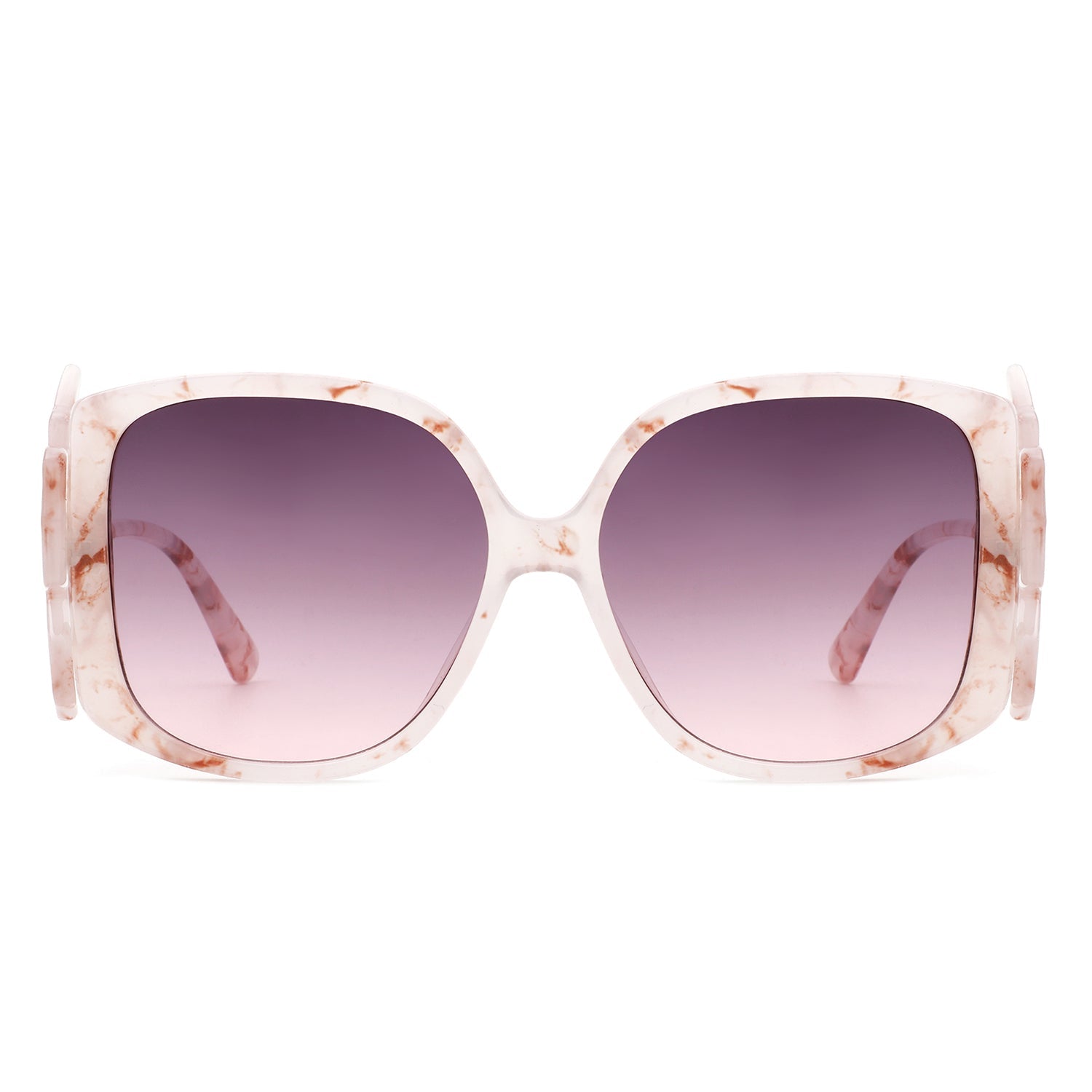 Vortexia - Oversize Irregular Frame Large Fashion Square Sunglasses