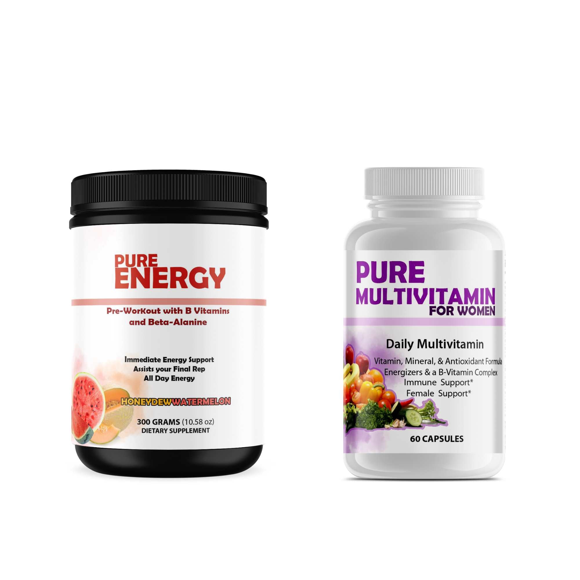 Multivitamines + Pré-entraînement