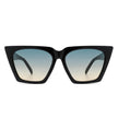 Flarebit - Women Cat Eye Retro Oversize Fashion Square Sunglasses