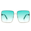 Evangely - Classic Square Tinted Fashion Oversize Women Sunglasses