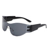 Galadriel - Futuristic Mirrored Cyberpunk Sport Reflective Shield Sunglasses