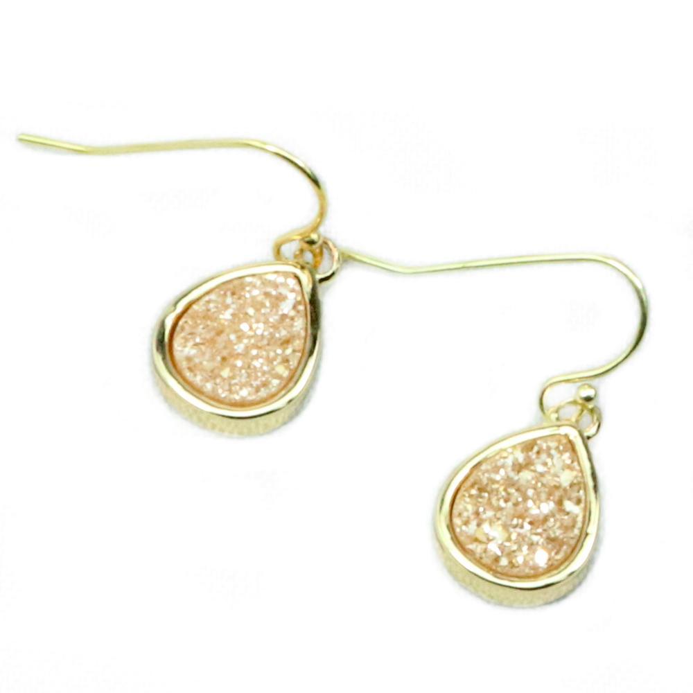 Boucles d'oreilles en forme de larme Emma Druzy