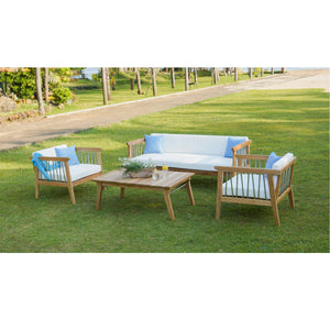 ROSSIO - ICOO Teak Outdoor Converation Set for 5 Person