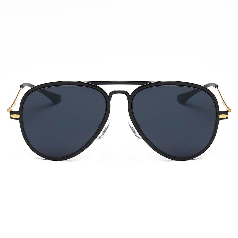 DURHAM | Unisex Mirrored Aviator Fashion Sunglasses