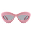 Vexa - Fashion Trendy Cat-Eye Thick Frame Lip Sunglasses