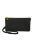 005 - Leather Wallet With Detachable Wristlet