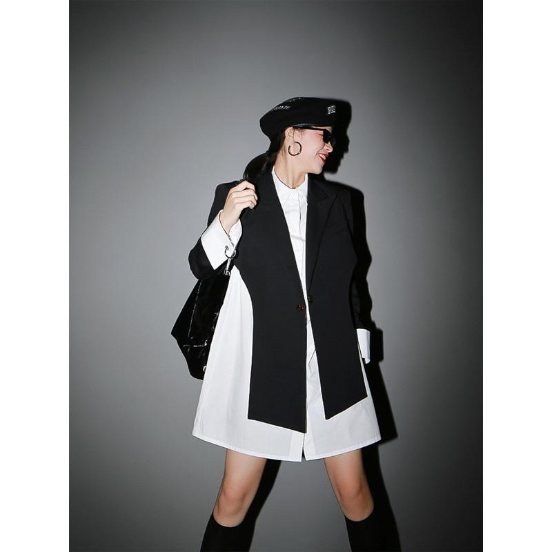 Kaida Cross Split Long Sleeve Jacket