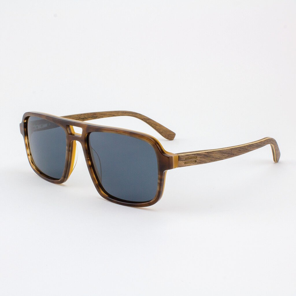 Rockledge - Acetate & Wood Sunglasses